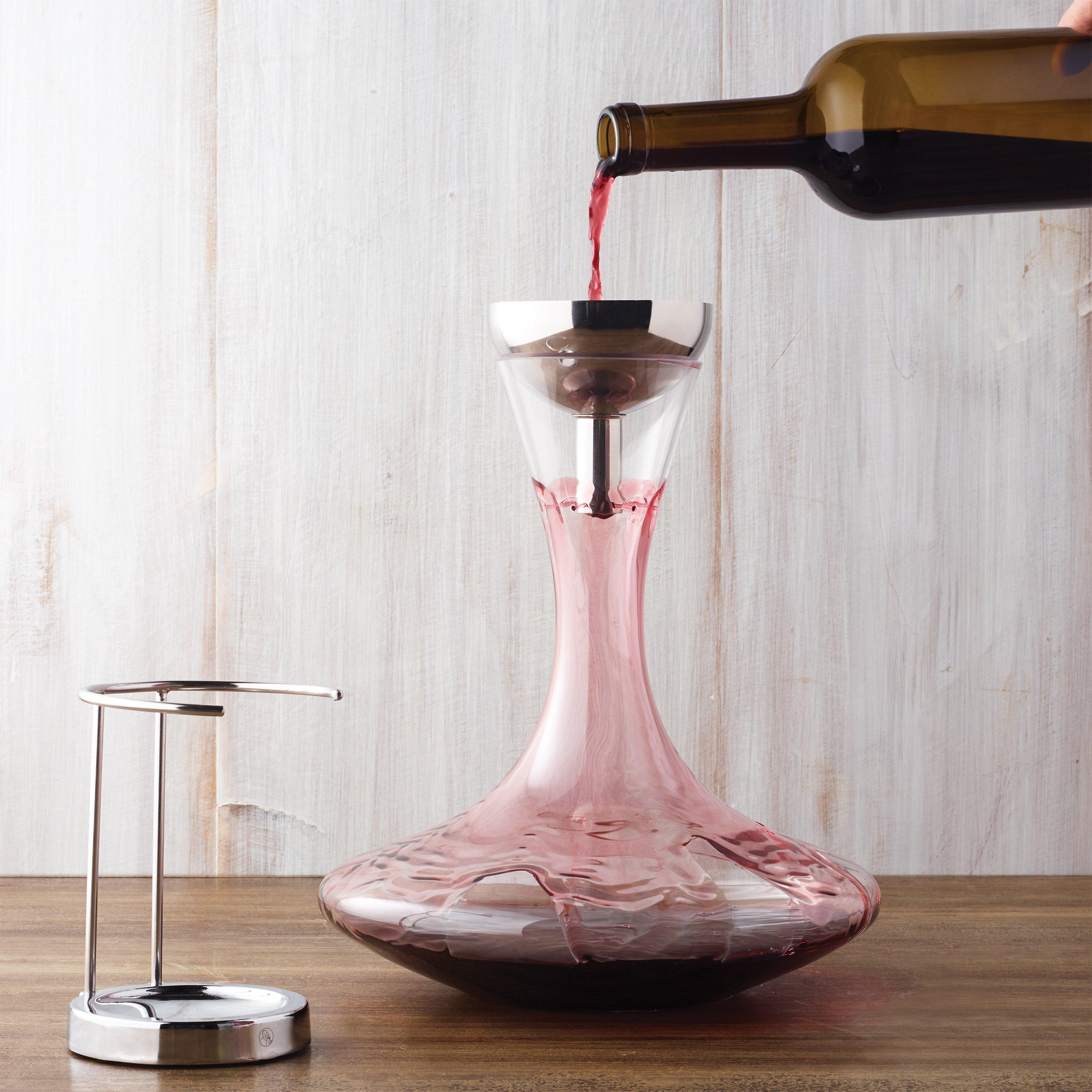 Filter Wine Aerator Decanter Set Stand Quality Red Wine Aerator 